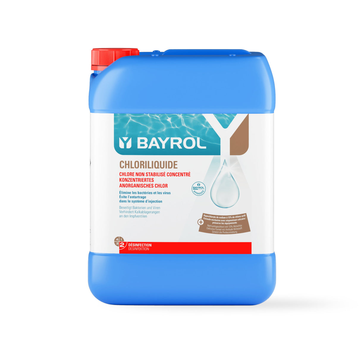 20 l - BAYROL - liquides chlorés