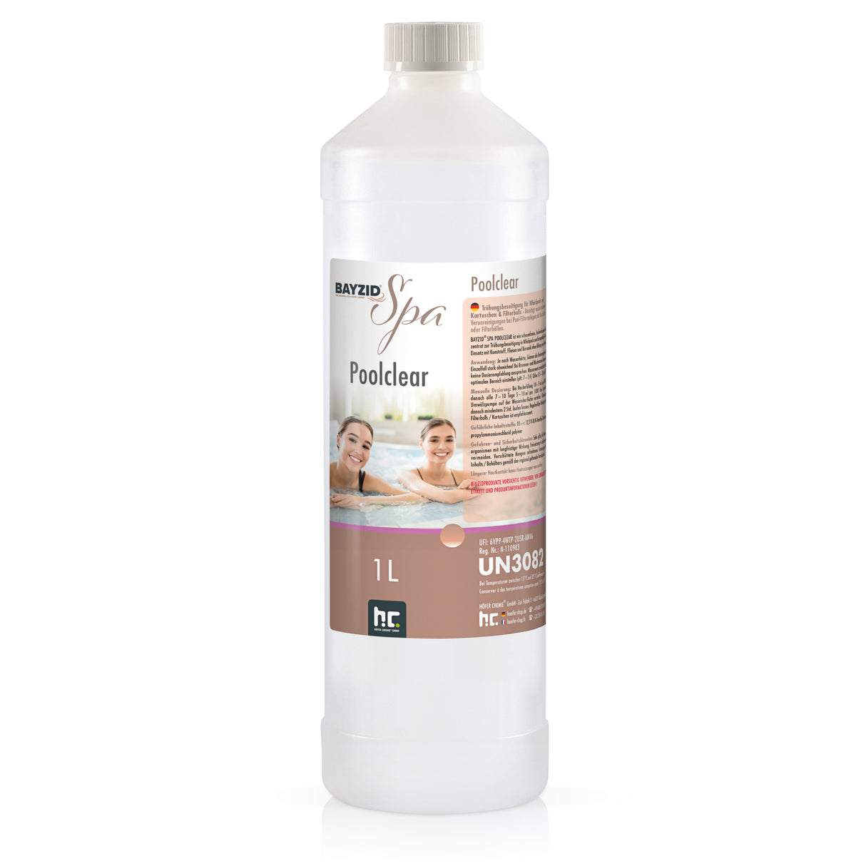 1 L BAYZID® SPA Poolclear Trübungsbeseitigung