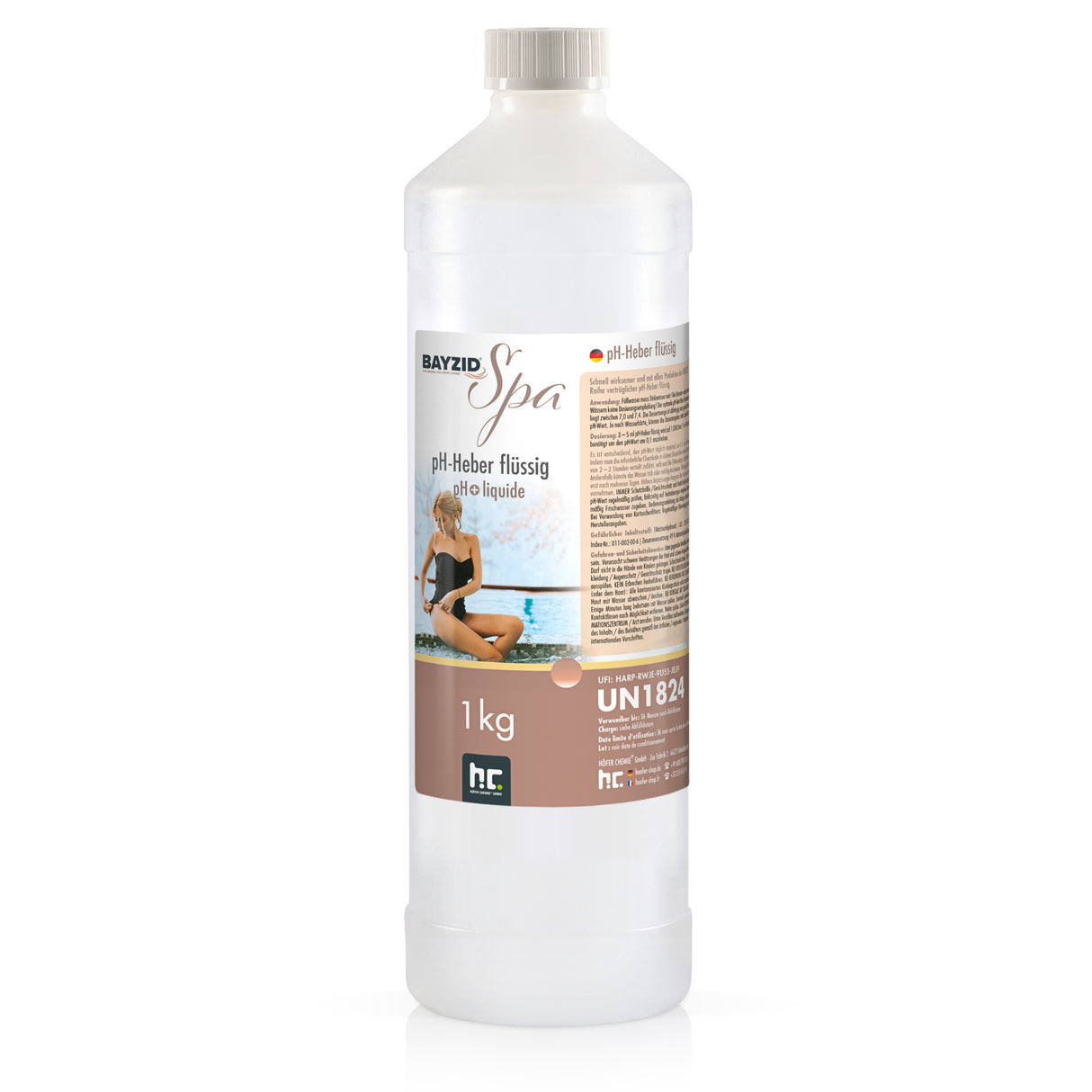 1 kg BAYZID® SPA élévateur de pH liquide
