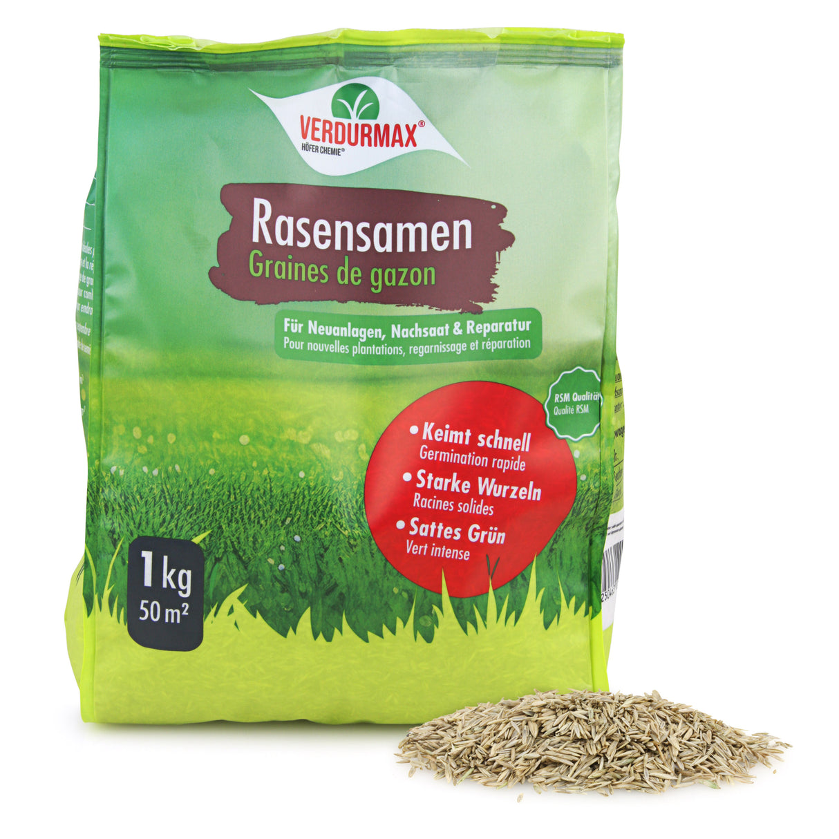1 kg VERDURMAX® Rasensamen