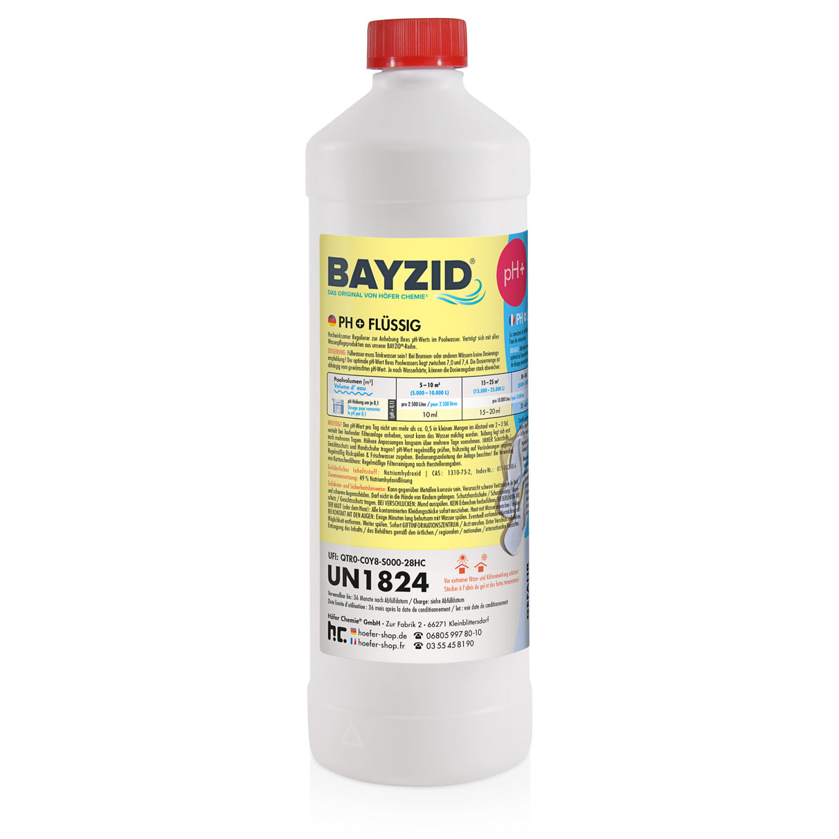 1 kg BAYZID® pH Plus liquide