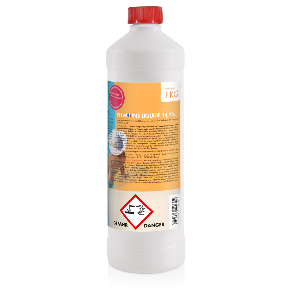 1 kg BAYZID® pH Moins liquide