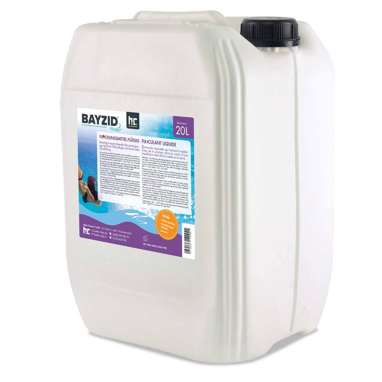 20 L BAYZID® Flockungsmittel flüssig