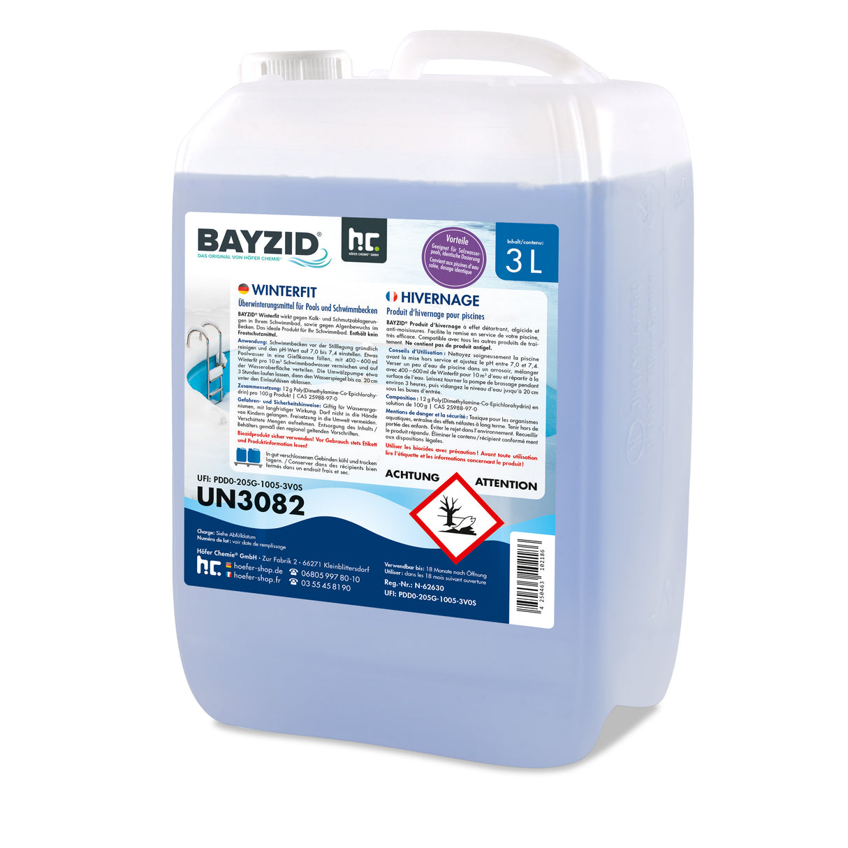 3 L BAYZID® Winterfit produit d'hivernage