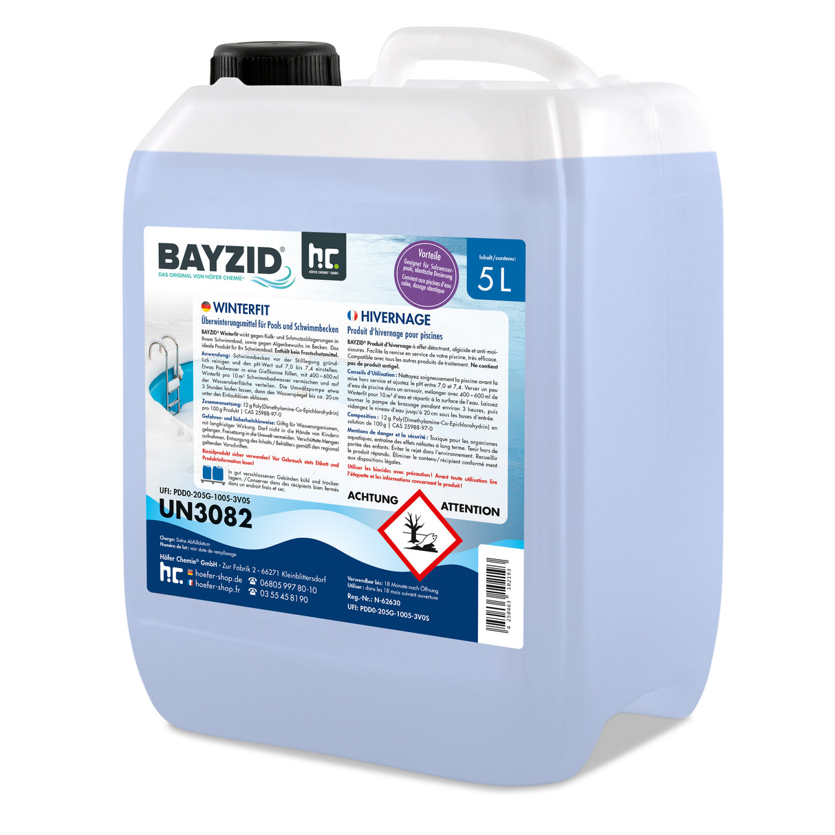 5 L BAYZID® Winterfit produit d'hivernage
