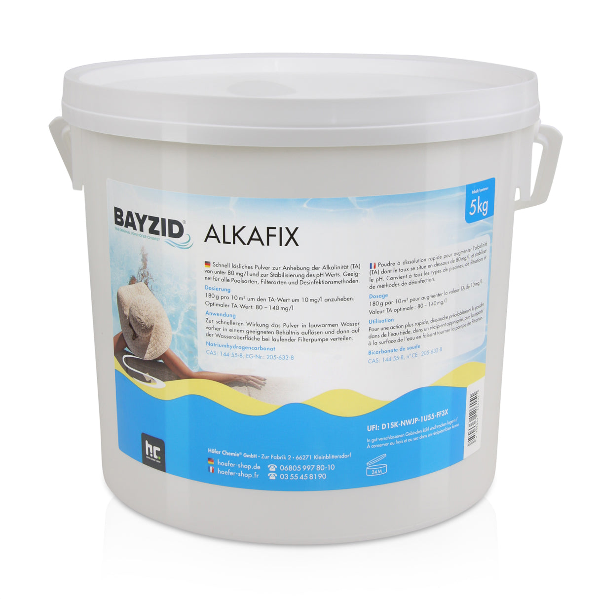 5 kg BAYZID® Alkafix Stabilisation du pH