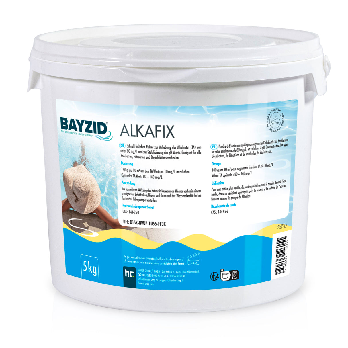 5 kg BAYZID® Alkafix Stabilisation du pH