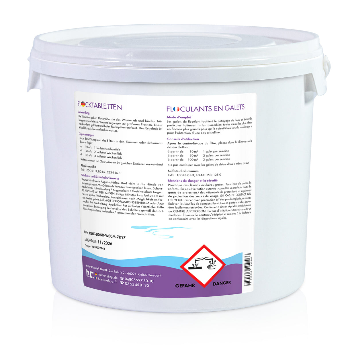 5 kg BAYZID® Flocktabletten