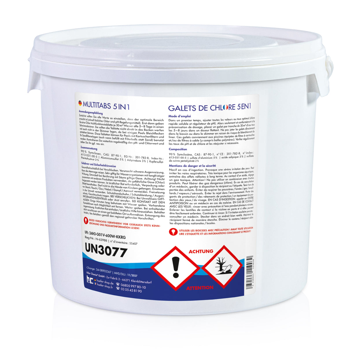 5 kg de BAYZID® Multitabs 5in1 200g