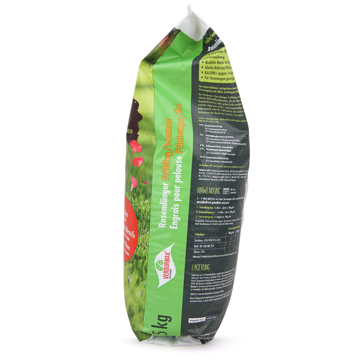 5 kg VERDURMAX® Engrais gazon printemps/été