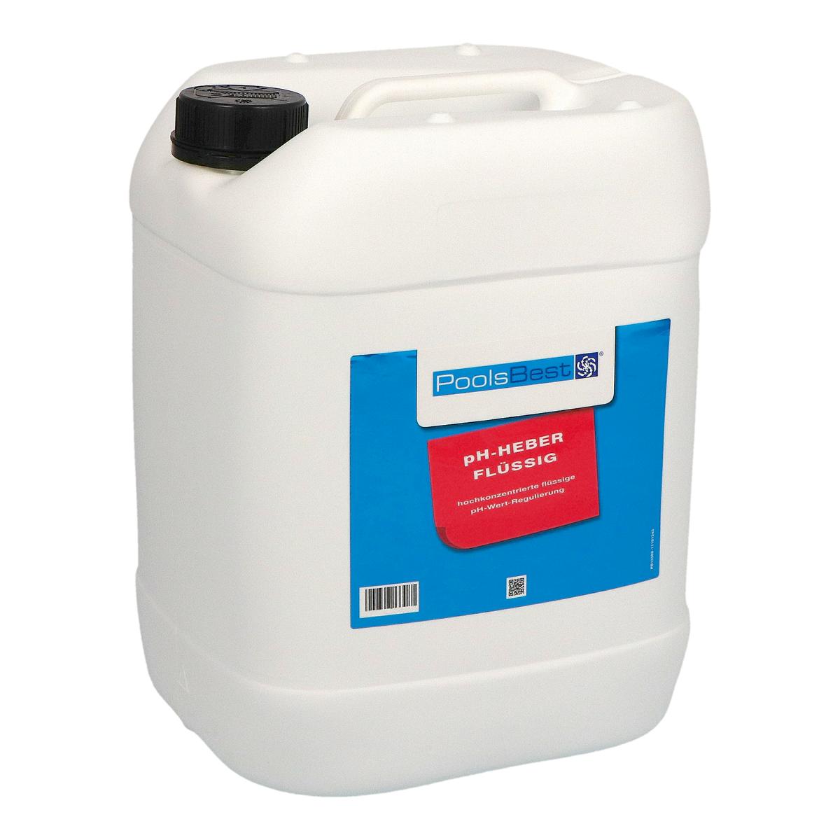 25 kg - PoolsBest® pH lifter liquide 30%