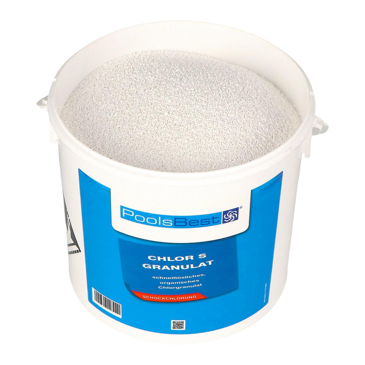 10 kg (2 x 5 kg) - PoolsBest® Chlorgranulat S schnelllöslich 56% Aktivchlor