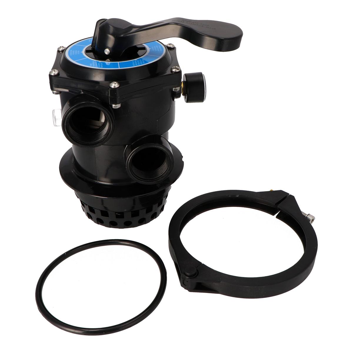 Vanne 6 voies montage sur le dessus 1 1/2" OKU