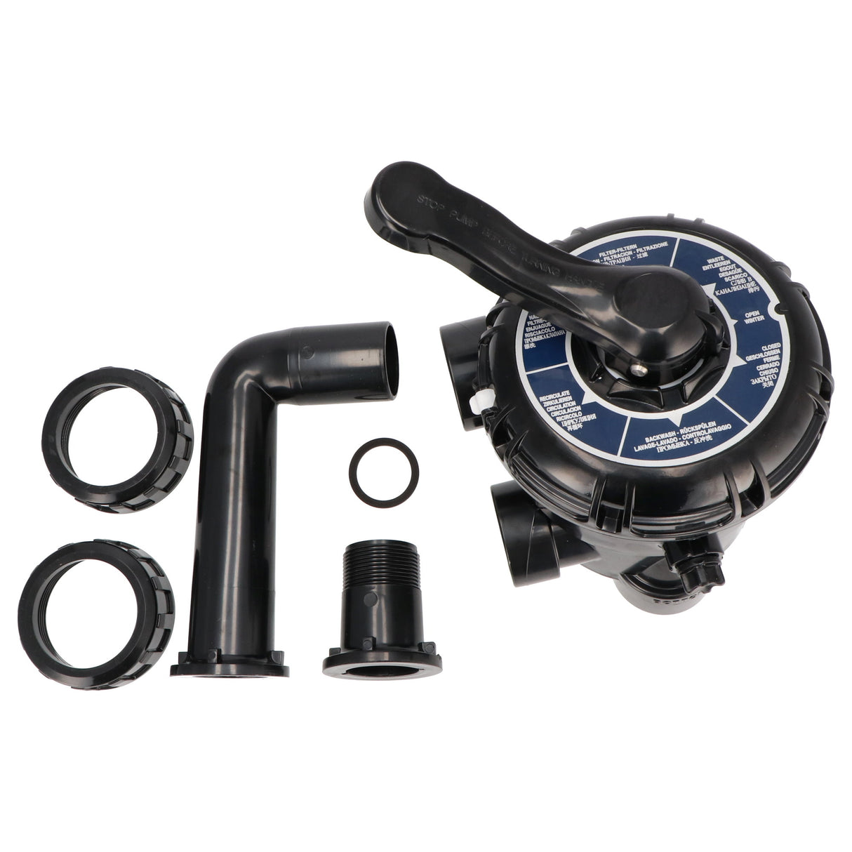 Vanne 6 voies - pour les systèmes de filtration Pacific et Hawaii BASIC