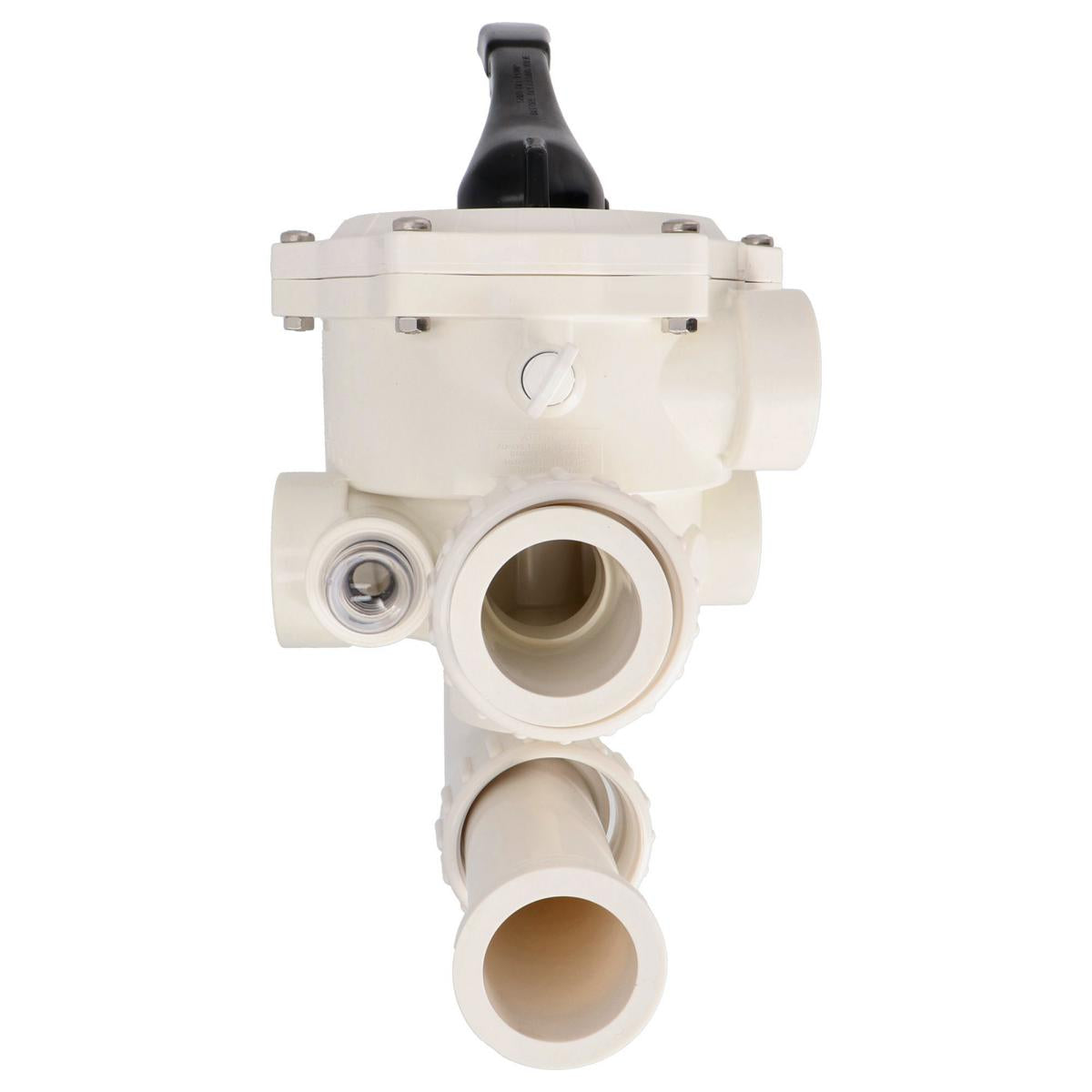 Vanne 6 voies complète avec vanne de tuyauterie 1 1/2"