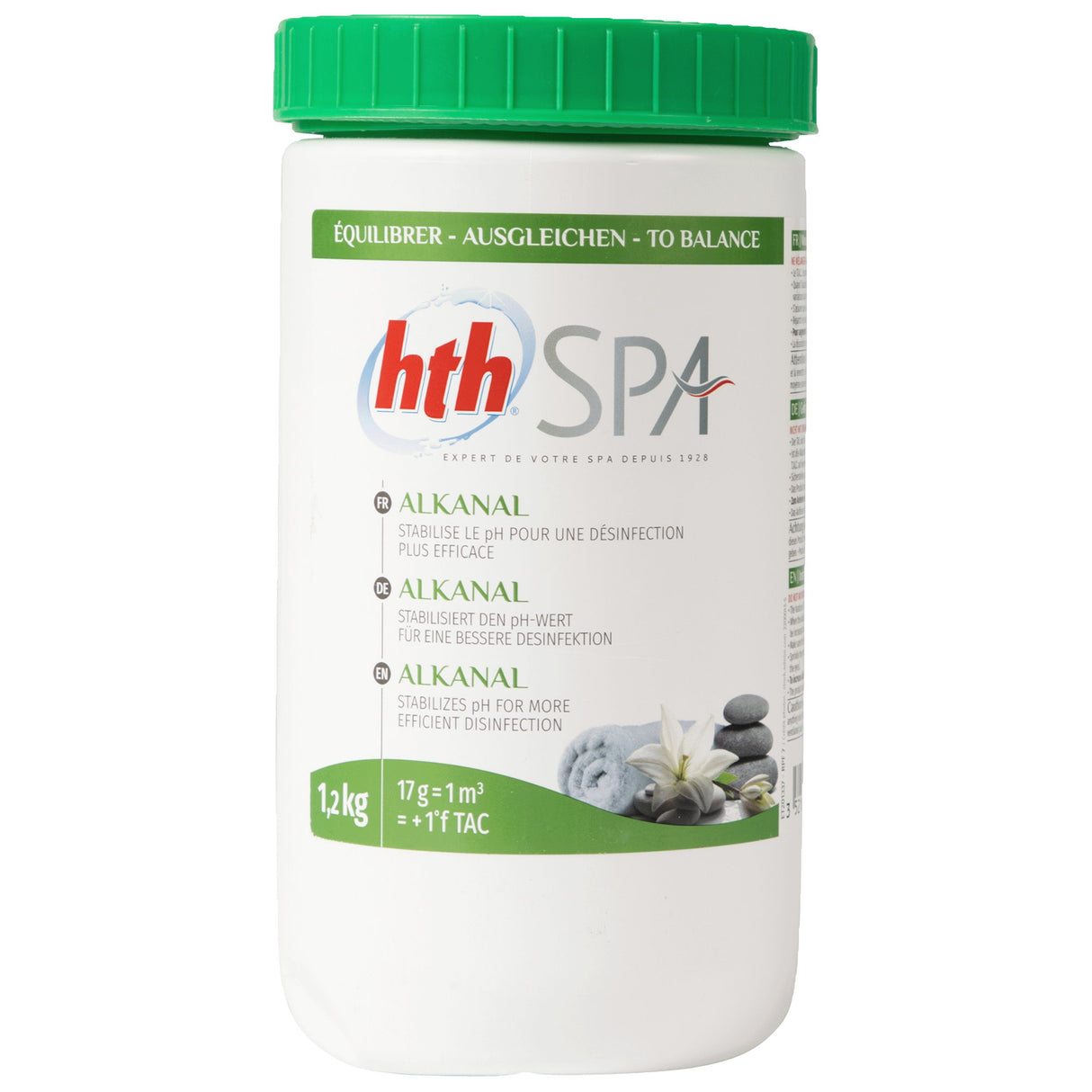 1,2 kg - hth® Spa ALCANAL