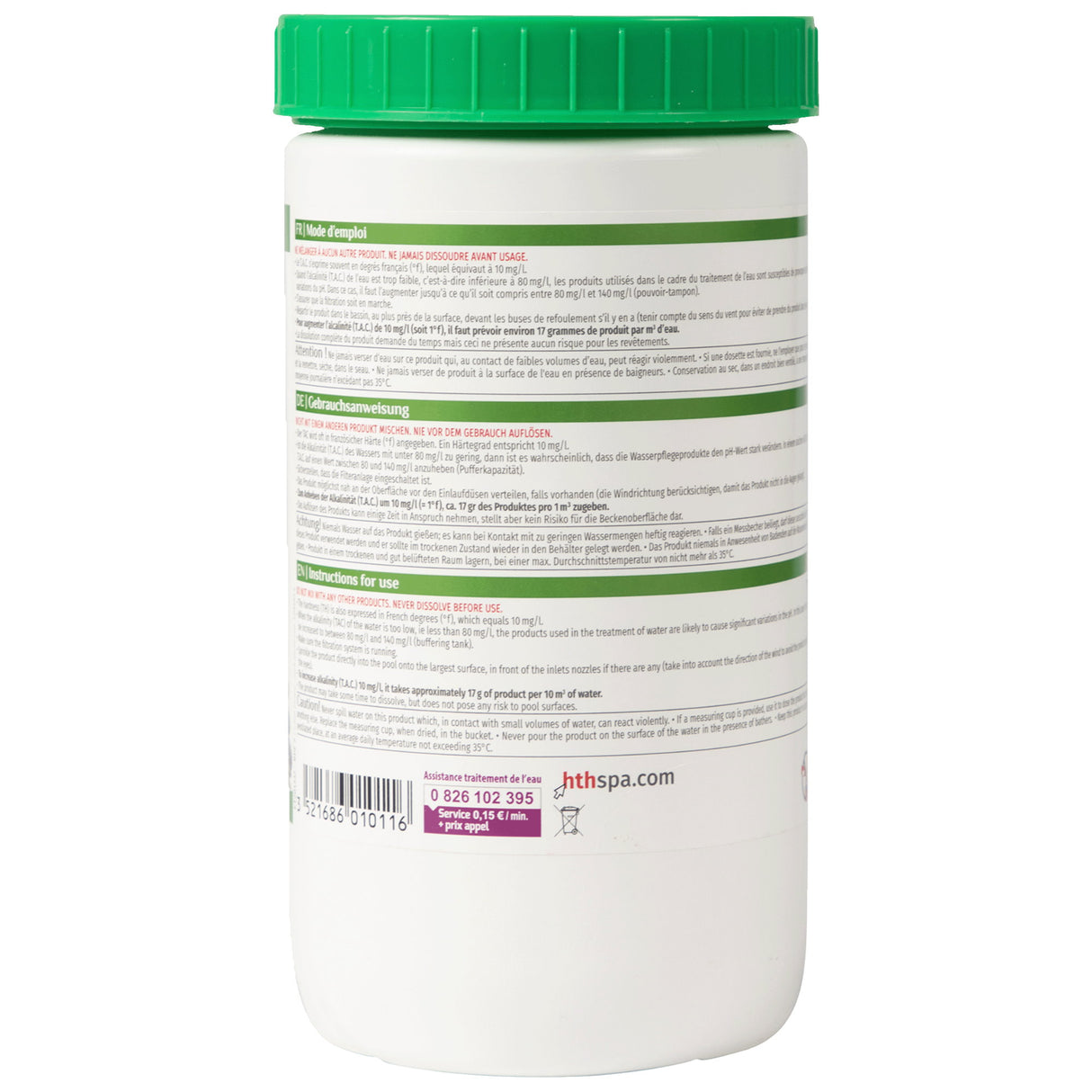 1,2 kg - hth® Spa ALCANAL