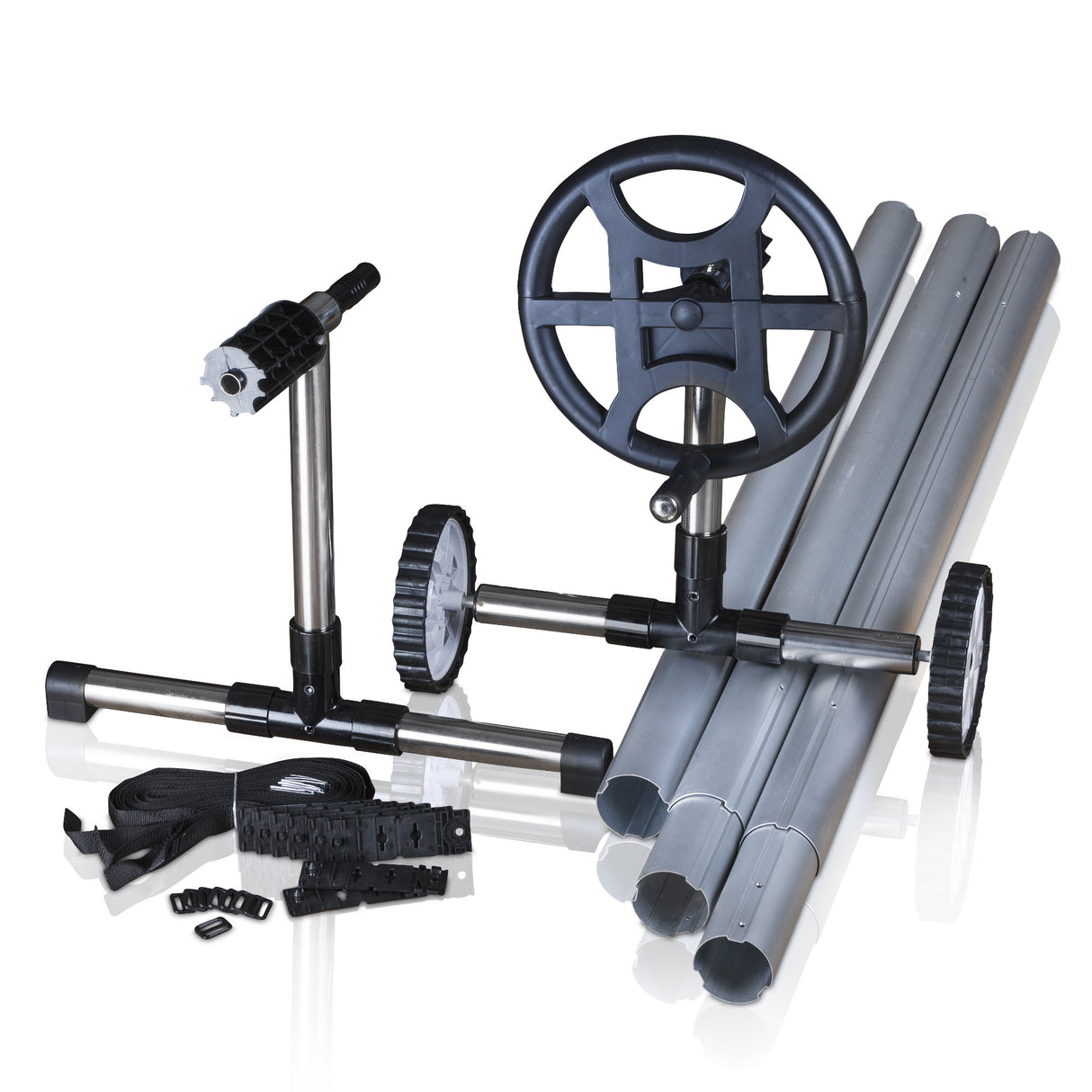 GRE Aufrollvorrichtung für Einbaubecken bis 5,50m - B-Ware