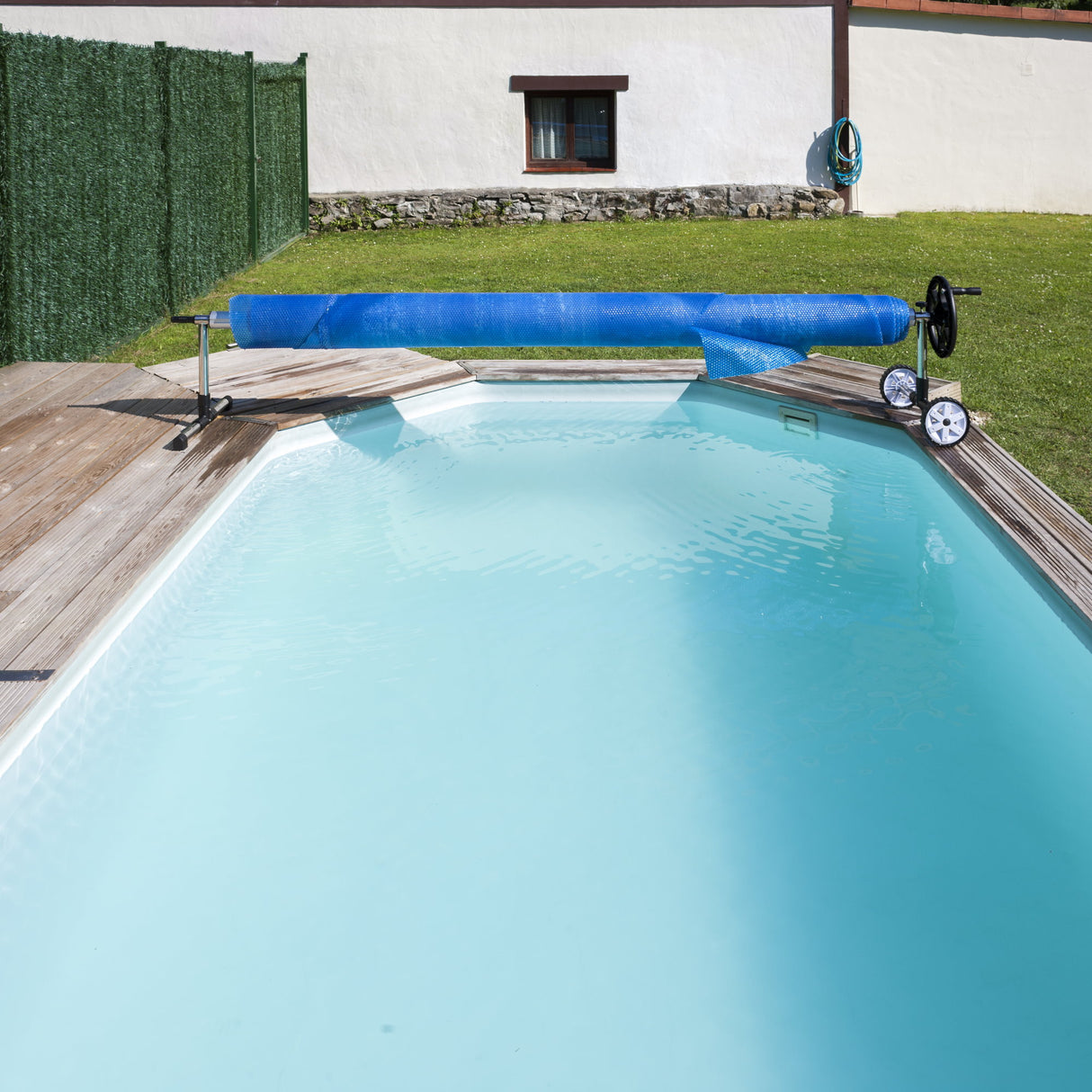 Enrouleur GRE pour piscines encastrables jusqu'à 5,50 m