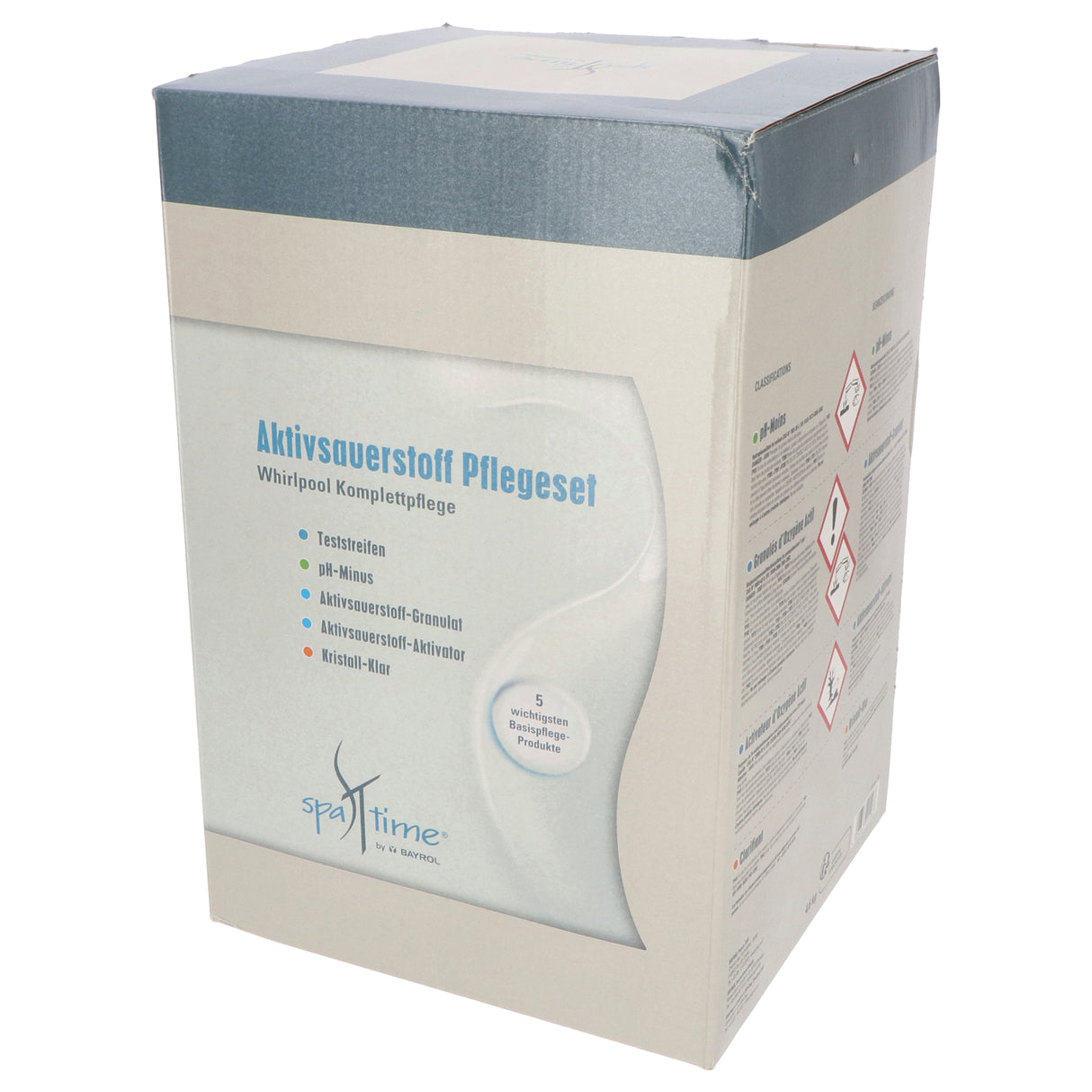 BAYROL - Coffret de soins complet SpaTime oxygène actif