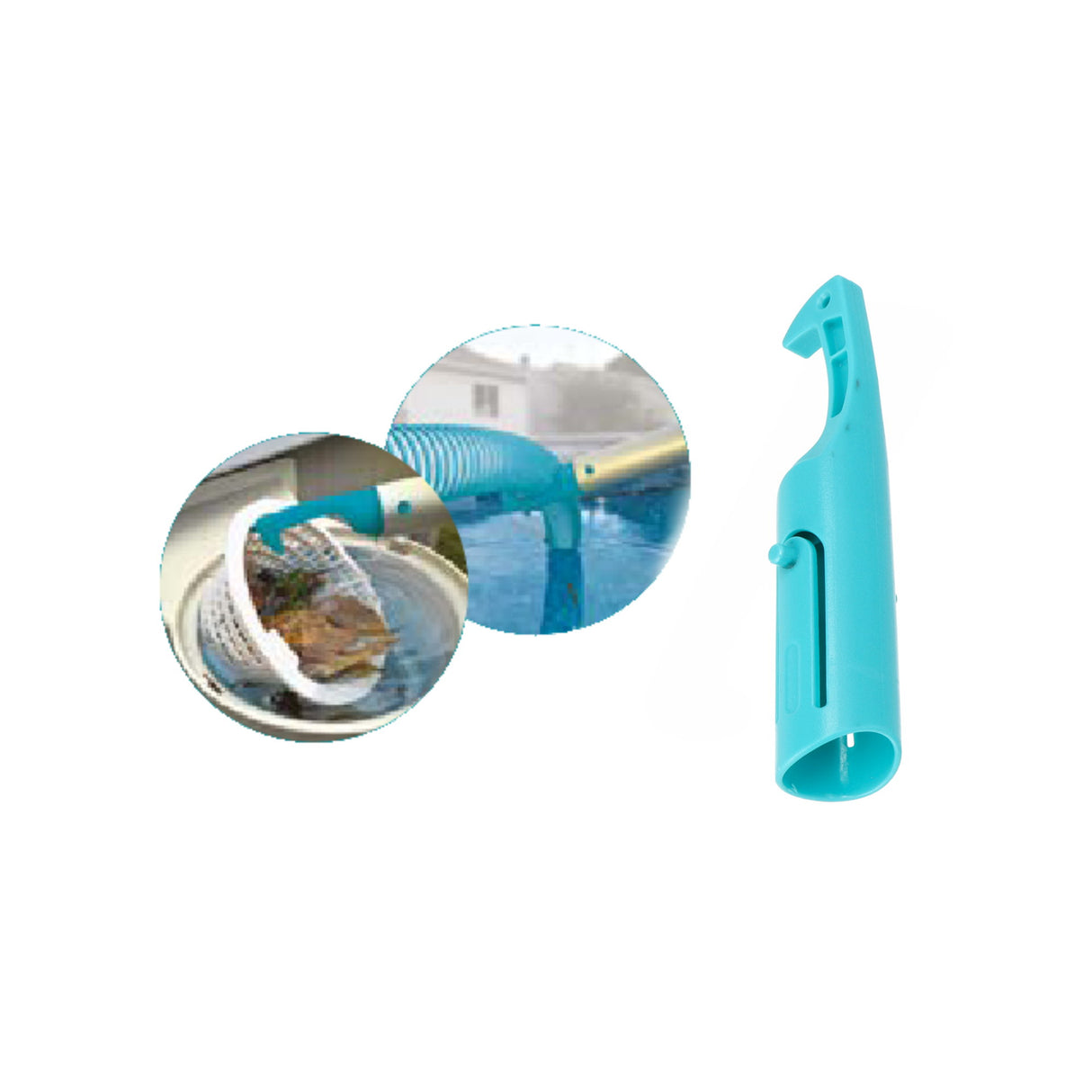 BAYROL - Canne télescopique 3 brins, longueur maximum 4,5 m