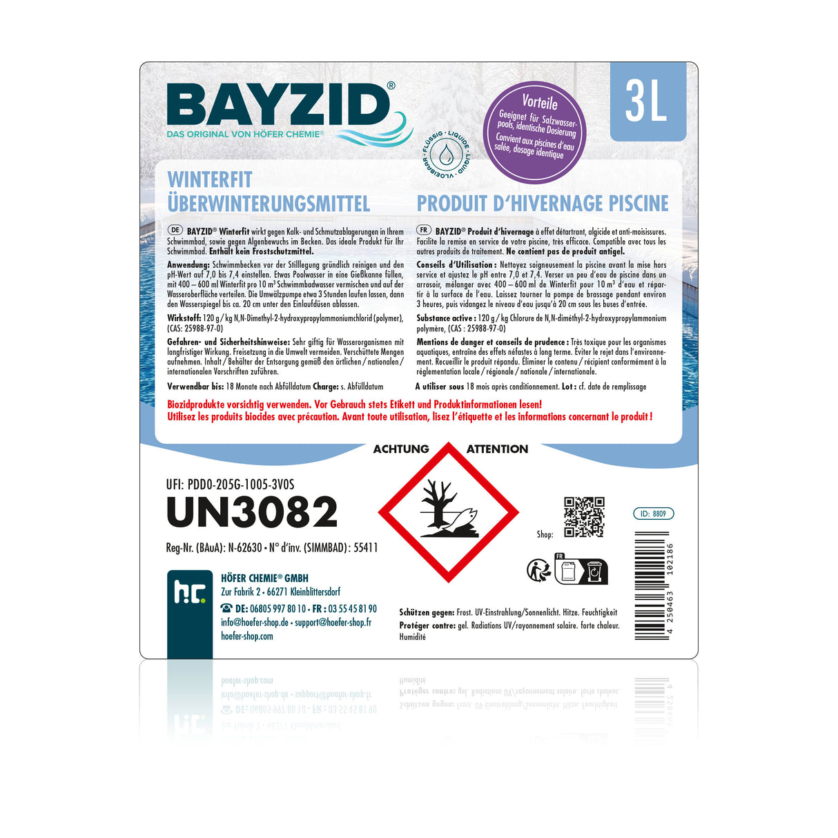 3 L BAYZID® Winterfit Überwinterungsmittel