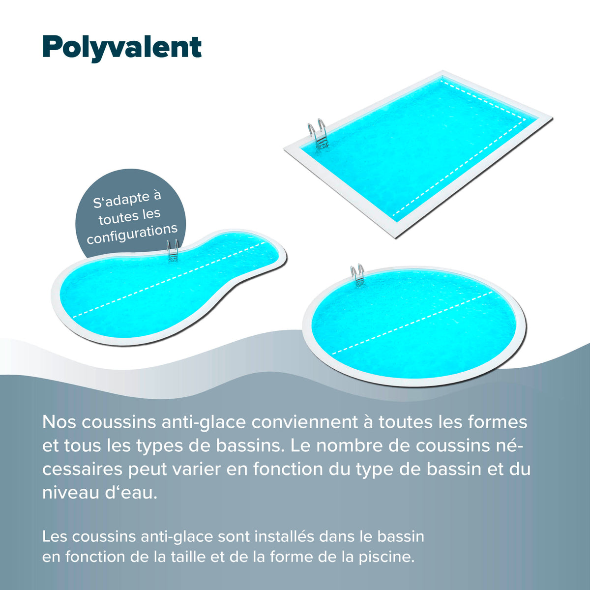 Coussin de pression de glace avec crochets et yeux