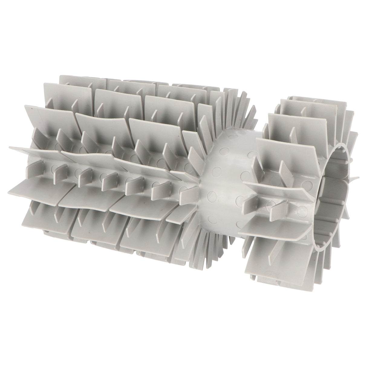 Brosse combinée 120 mm de long, grise