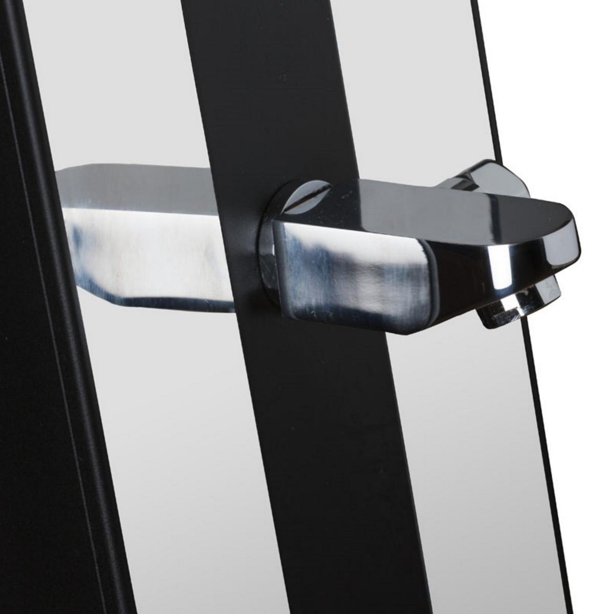 GRE Alu-Solardusche Luxe 38 Liter in silber/schwarz