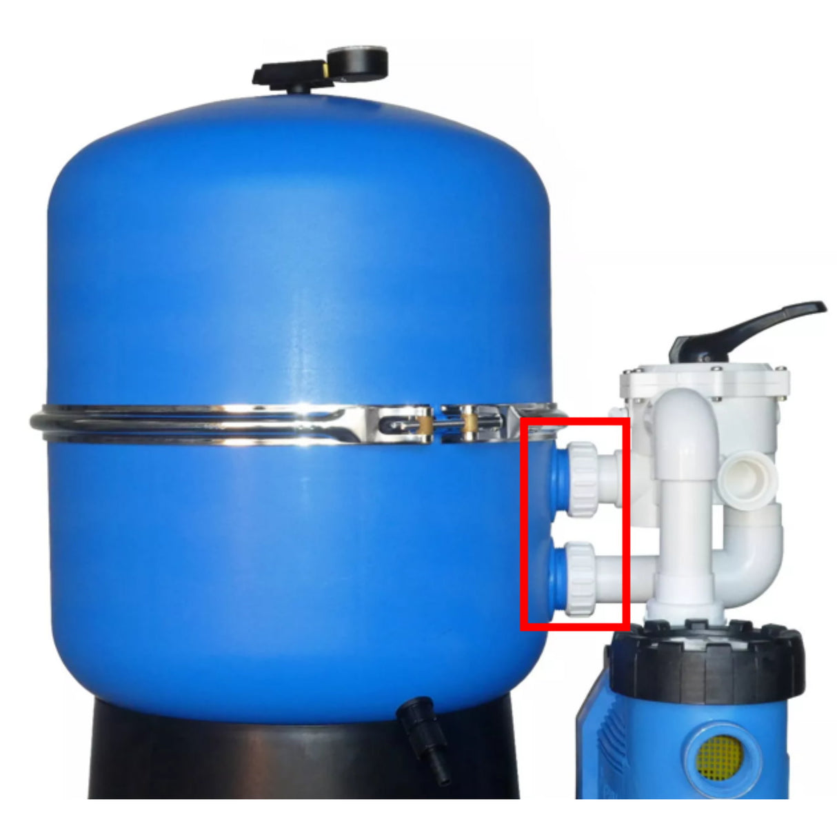 Bague d'étanchéité 2 1/4" pour système de vanne de transition/filtre de chaudière Hawaii