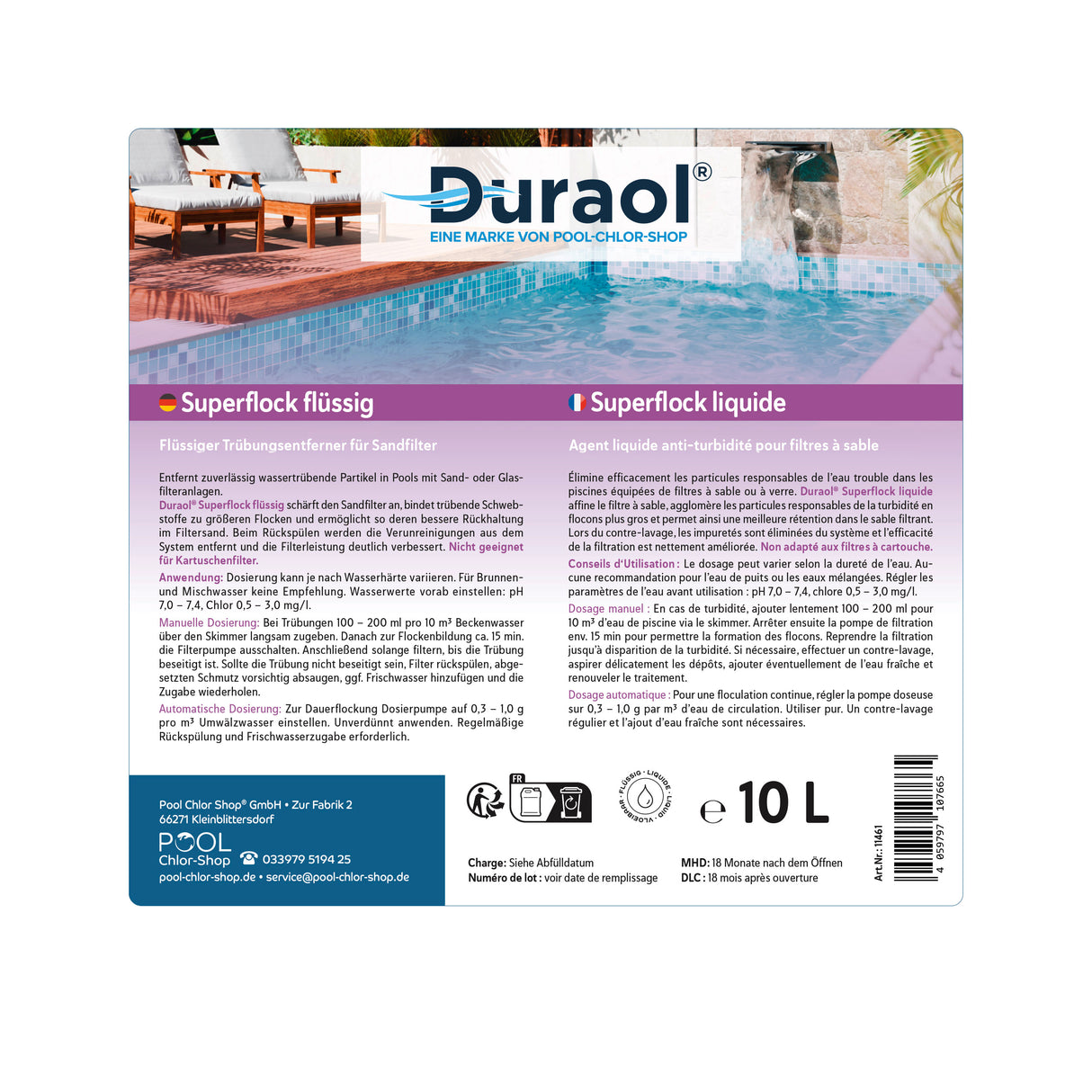 10 l - Duraol® Superflock flüssig