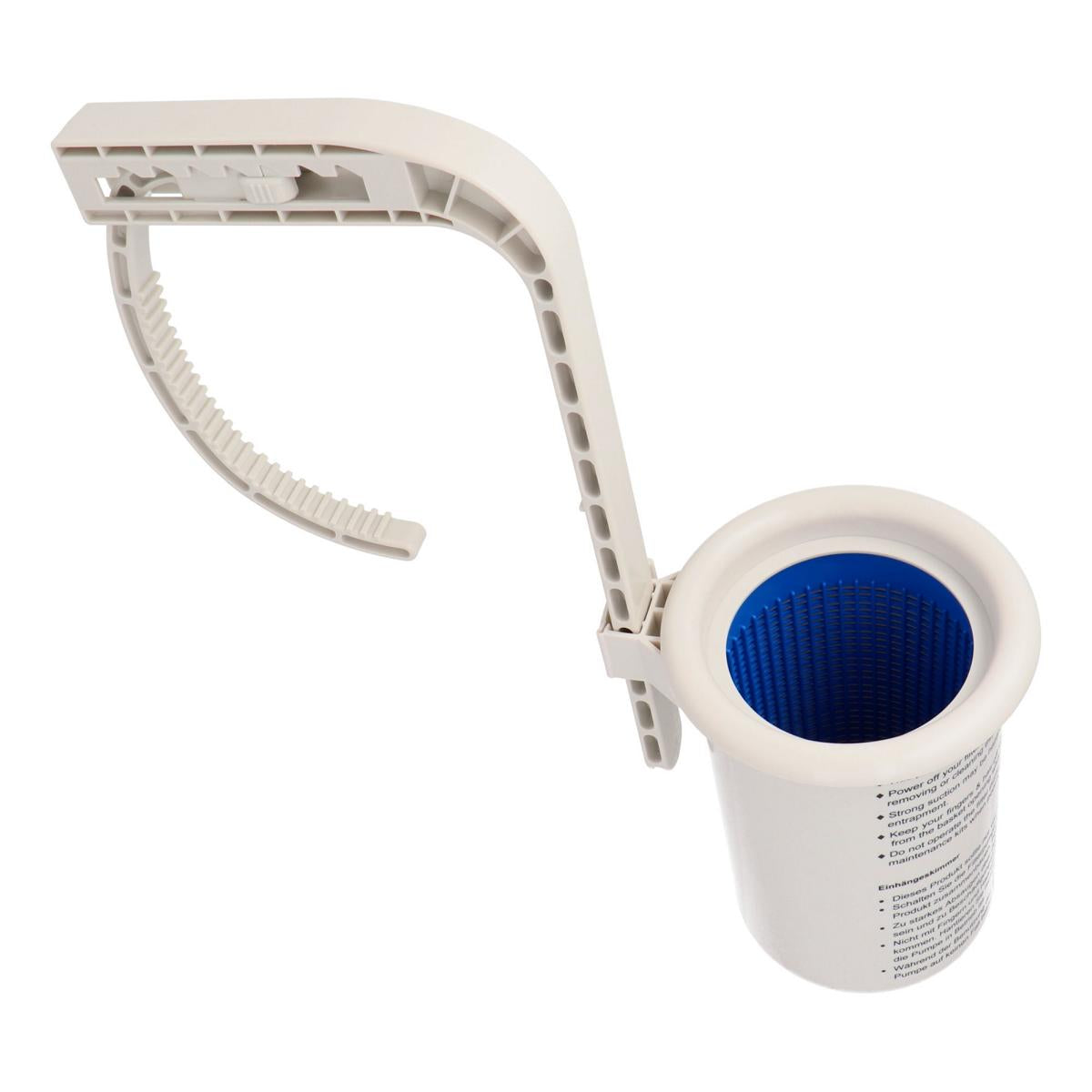 Skimmer à suspension pour piscine à bulles d'air