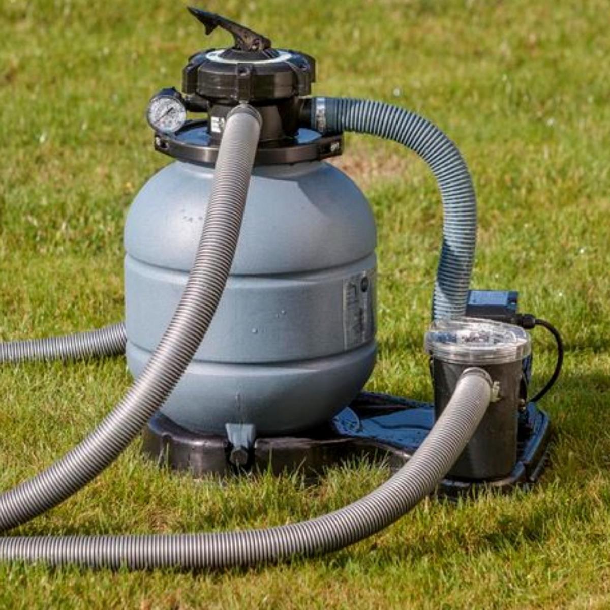 Ensemble piscine composite rectangulaire GRE 466 x 326 x 124 cm