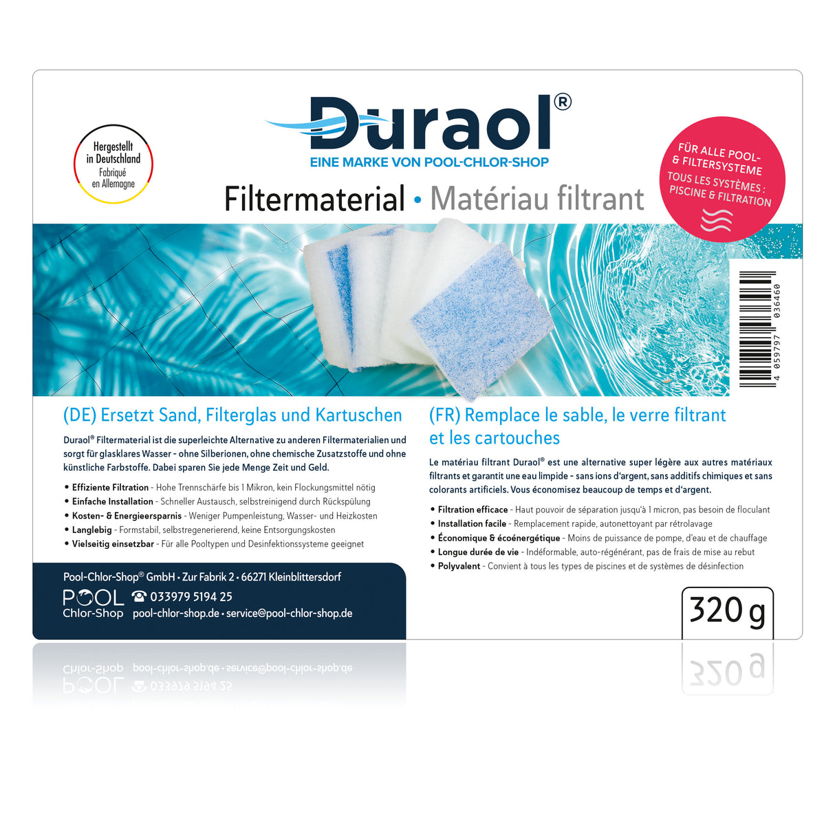 Duraol® Filtermaterial