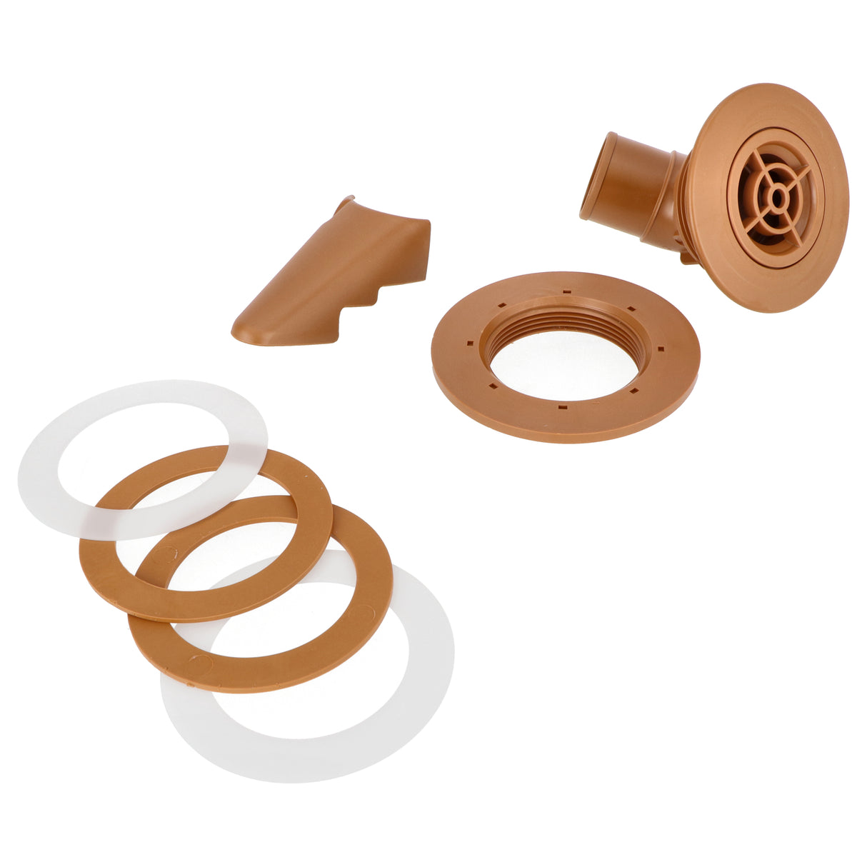 Buse d'entrée GRE 52226 marron