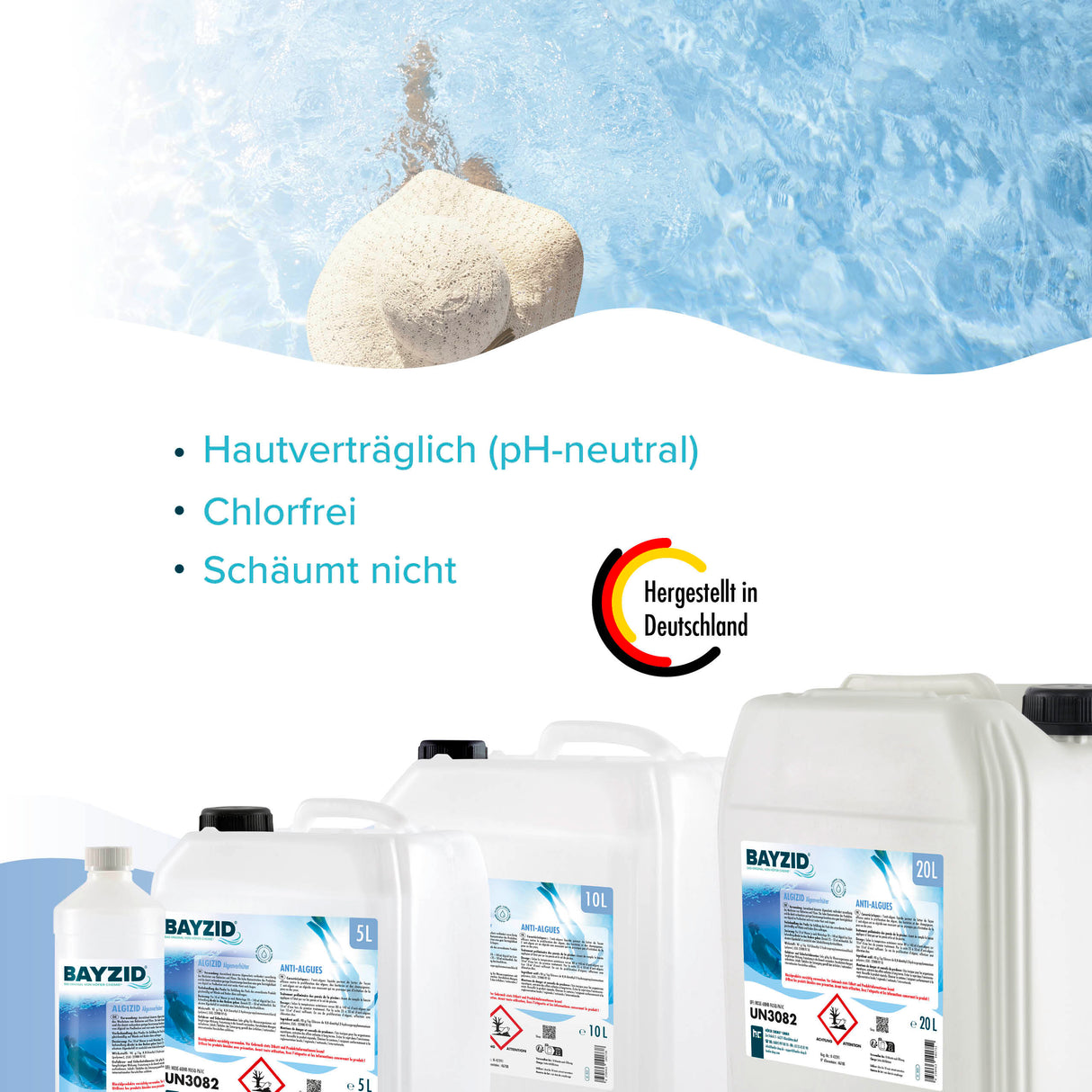 1 L BAYZID® Algizid Algenverhütung
