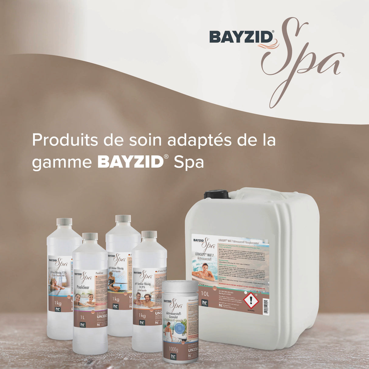1 kg de BAYZID® Chlore 13% liquide