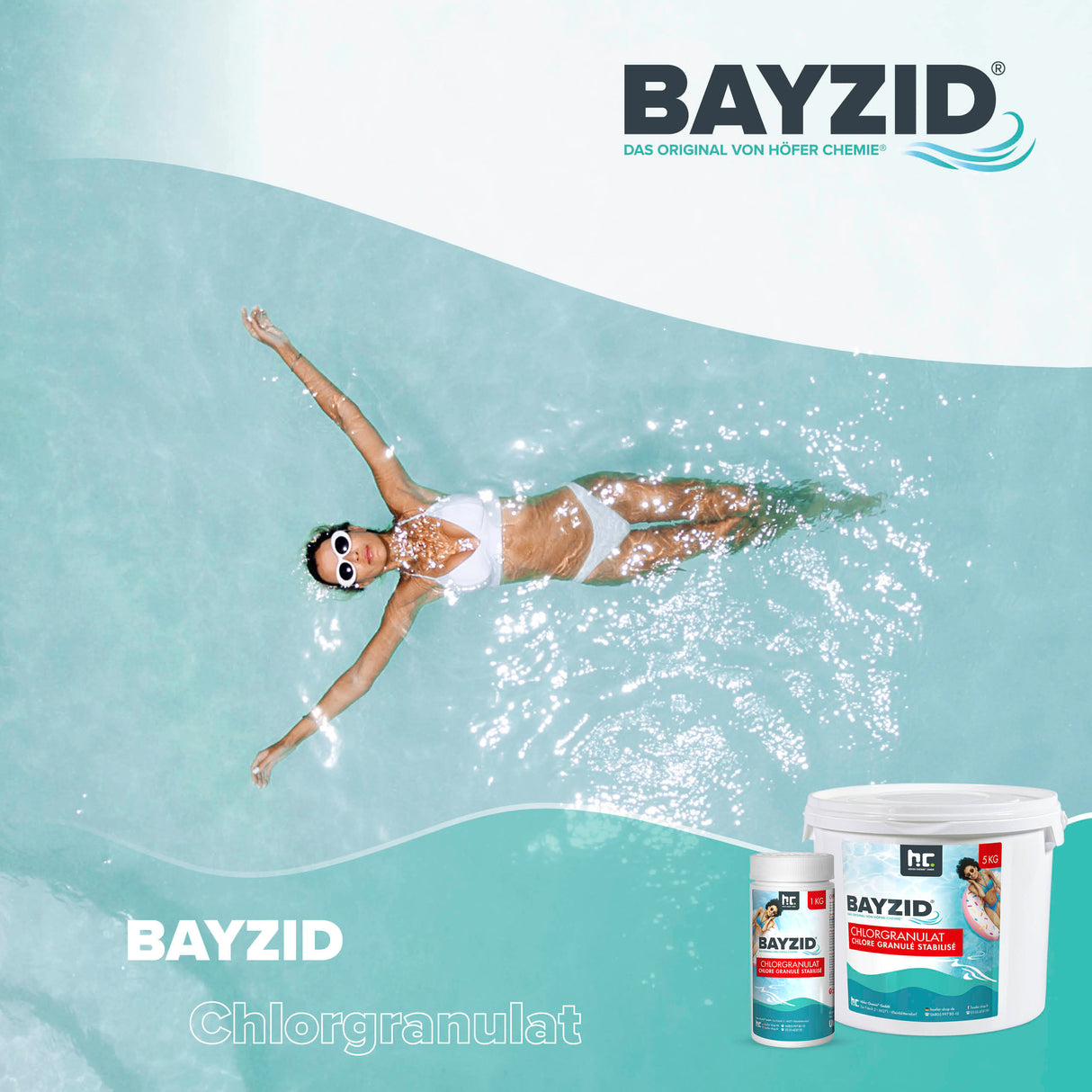 1 kg BAYZID® Chlore en granulés
