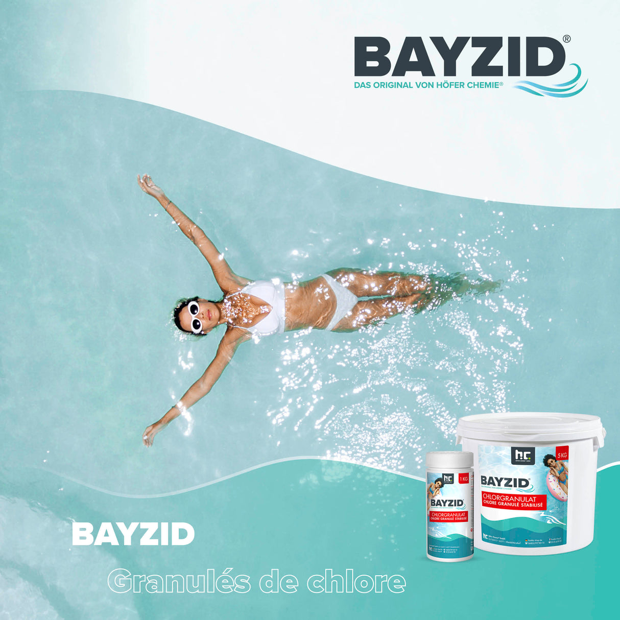 5 kg BAYZID® Chlore en granulés