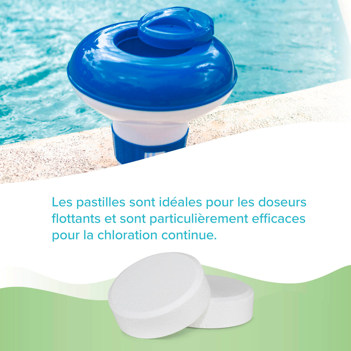 5 kg BAYZID® Chlortabs 200g à dissolution lente