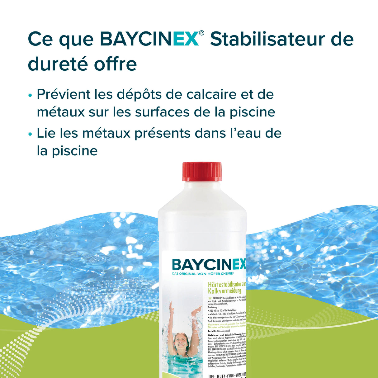 1 L BAYCINEX® Härtestabilisator zur Kalkvermeidung