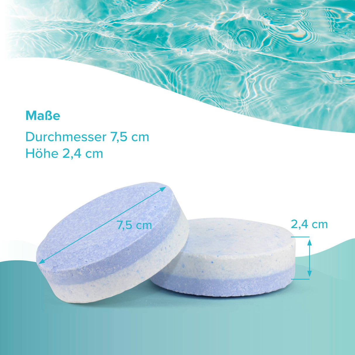 1 kg BAYZID® 2-Phasen-Multitabs 6in1, 200g