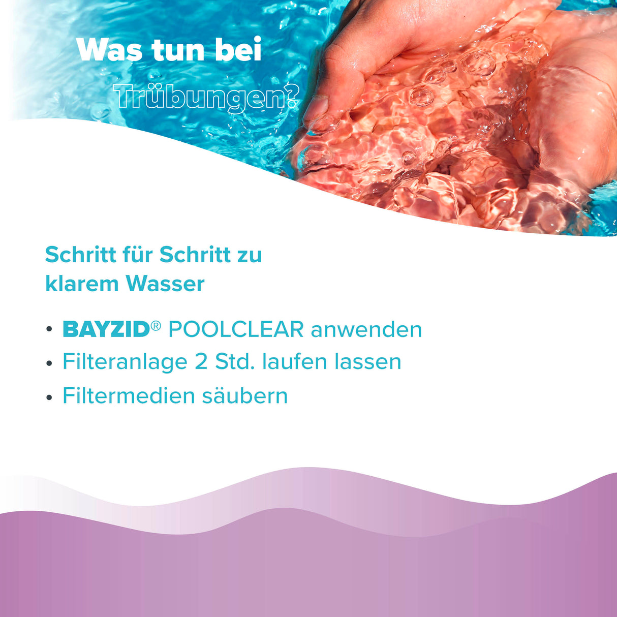 1 L BAYZID® Poolclear Trübungsbeseitigung