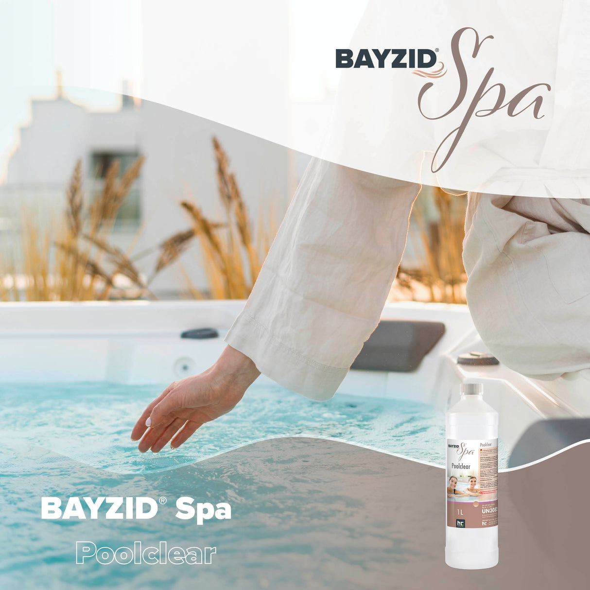 1 L BAYZID® SPA Poolclear Trübungsbeseitigung