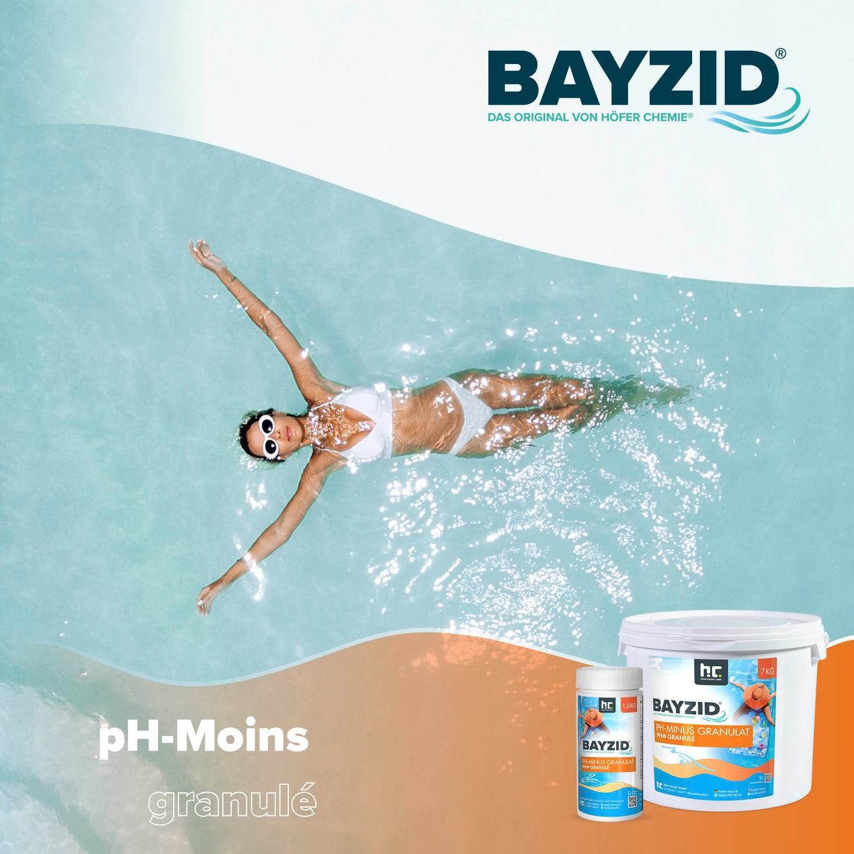 1,5 kg BAYZID® pH Minus Granulat