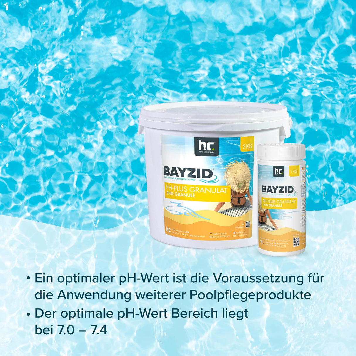 5 kg BAYZID® pH Plus Granulat