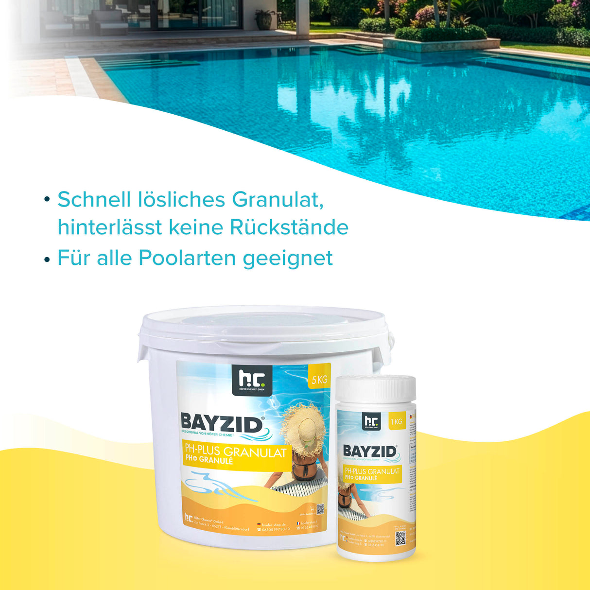 5 kg BAYZID® pH Plus Granulat