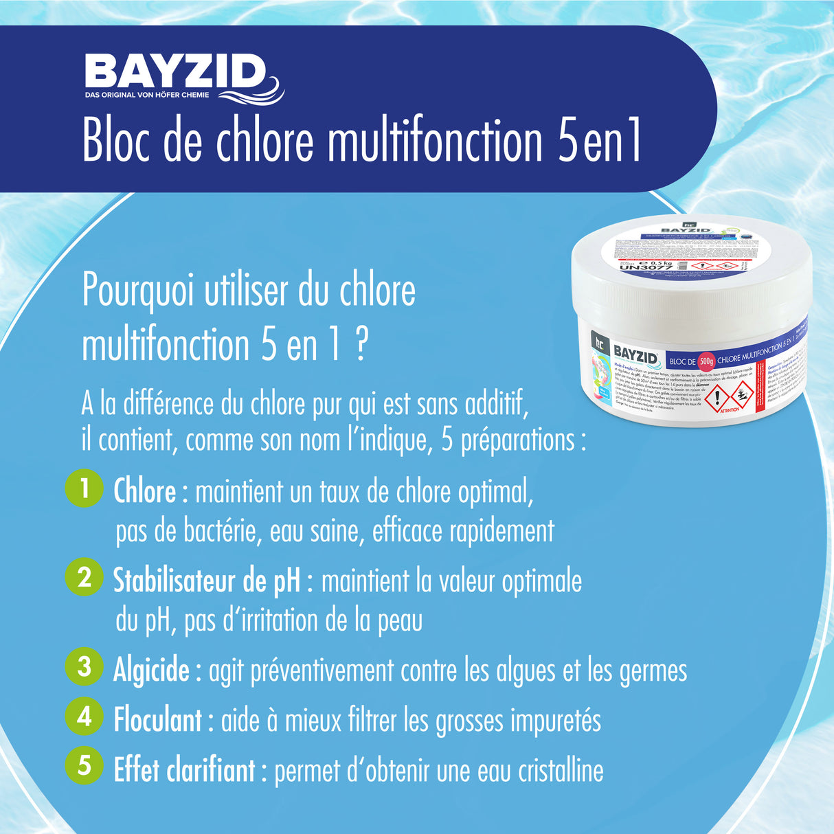 500 g BAYZID® Multibloc 5in1
