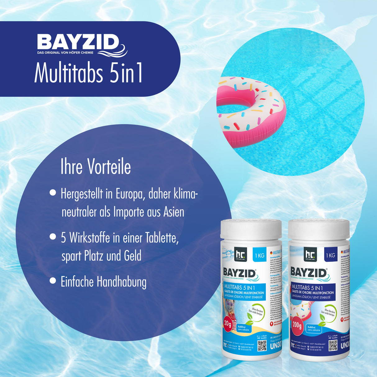 5 kg de BAYZID® Multitabs 5in1 200g