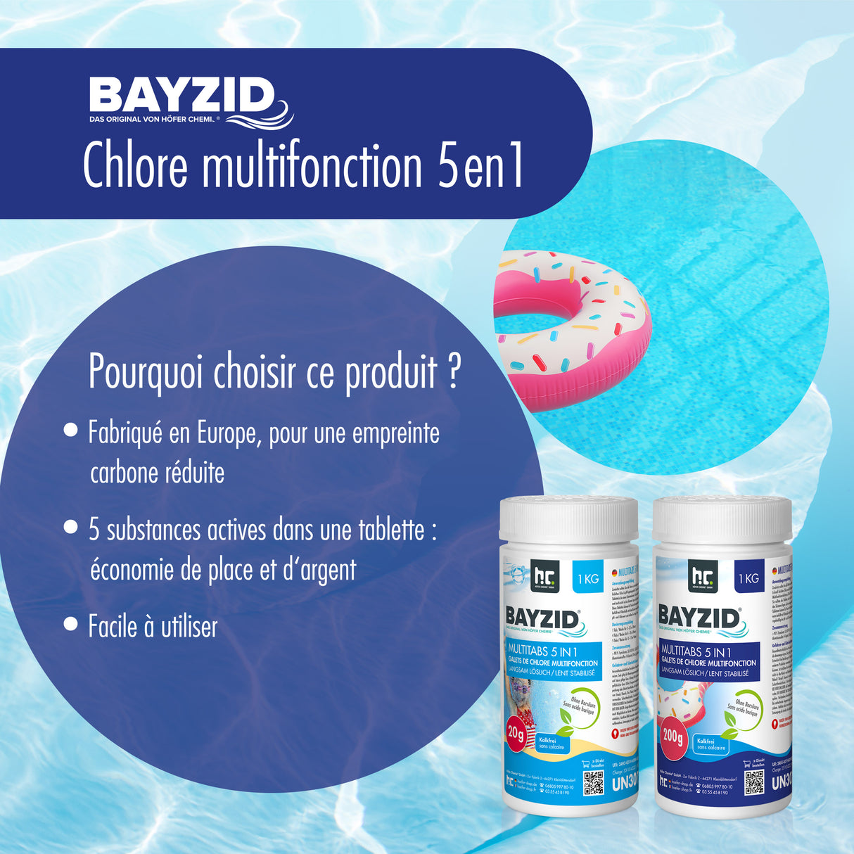 5 kg de BAYZID® Multitabs 5in1 200g
